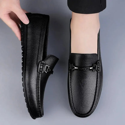 Vecchia | Leather Loafers – Classic Sophistication with Modern Detail