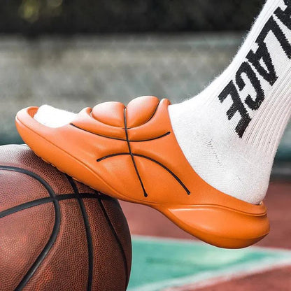 Basketball Slides for Men – Soft Cushion Sports Sandals