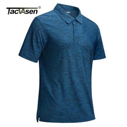 Men's Lightweight Breathable Polo Shirt - BritishElegance