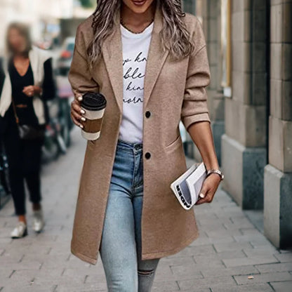 Classic Ladies Winter Tweed Jacket