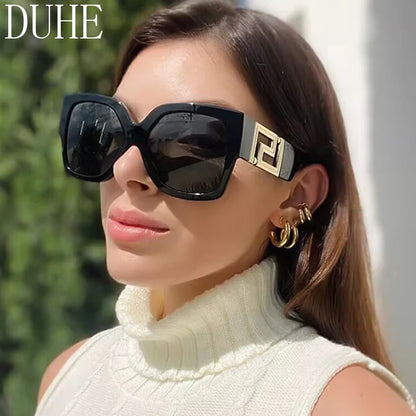 Fashionable Oversized Trendy Sunglasses - BritishElegance