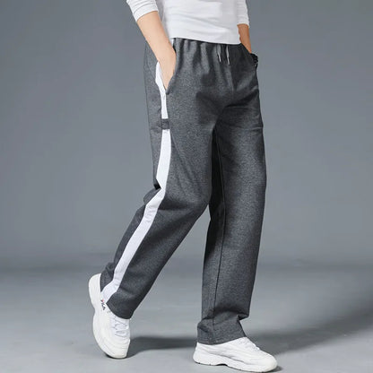 Comfortable Fit Men's Stripe Jogger Pants