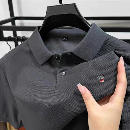Classic Comfortable Men's Polo Shirt - Soft & Moisture Wicking