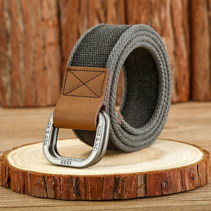 Men’s Katana Belt | Japanese Style – Canvas & Leather Casual Belt