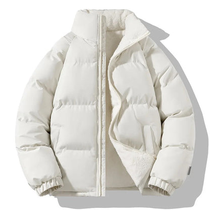Theodore Relaxed Fit Puffer Jacket | Quilted High-Neck Hip-Length Jacket