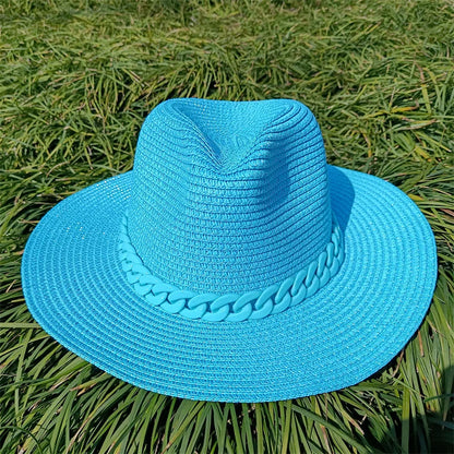 Classic Wide Brim Sun Straw Hat
