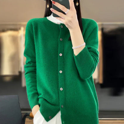 Soft Merino Wool Cardigan for All Seasons