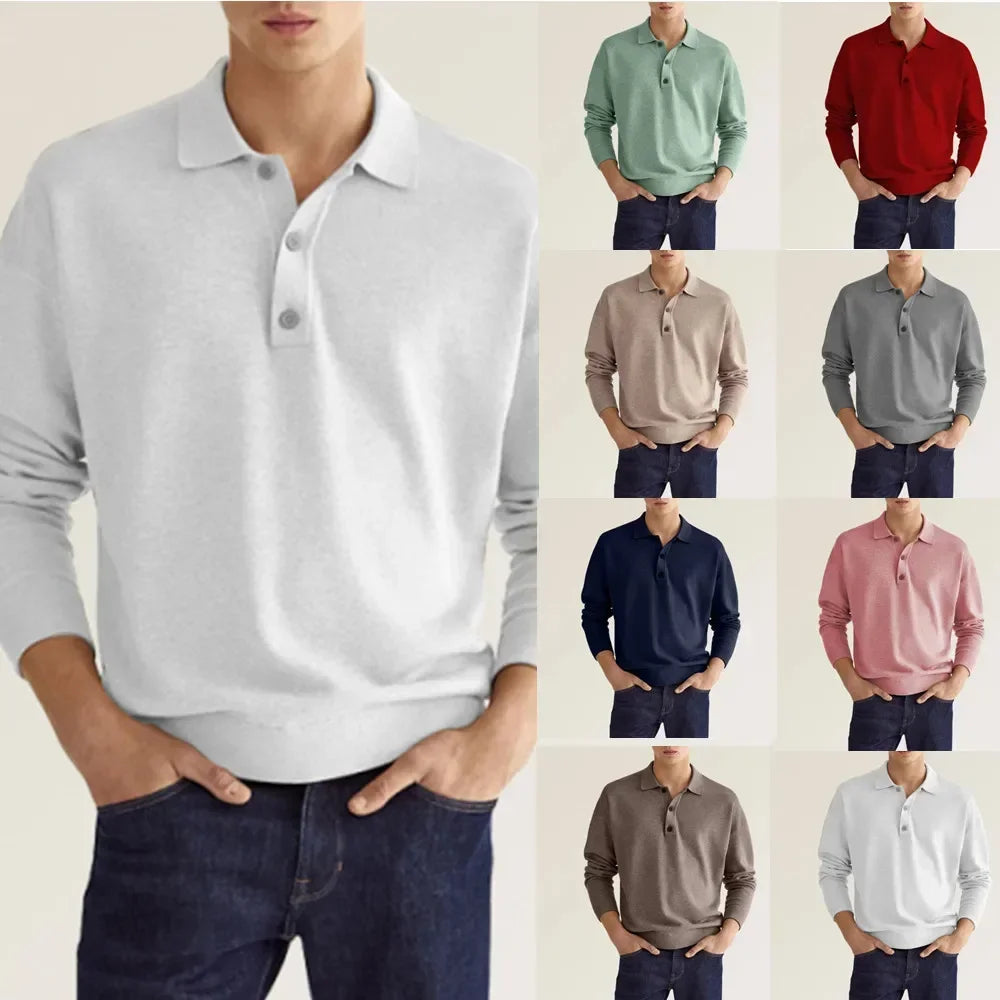 Classic Fit Men's Polo Shirt – Regular Fit Crew Neck Top - BritishElegance