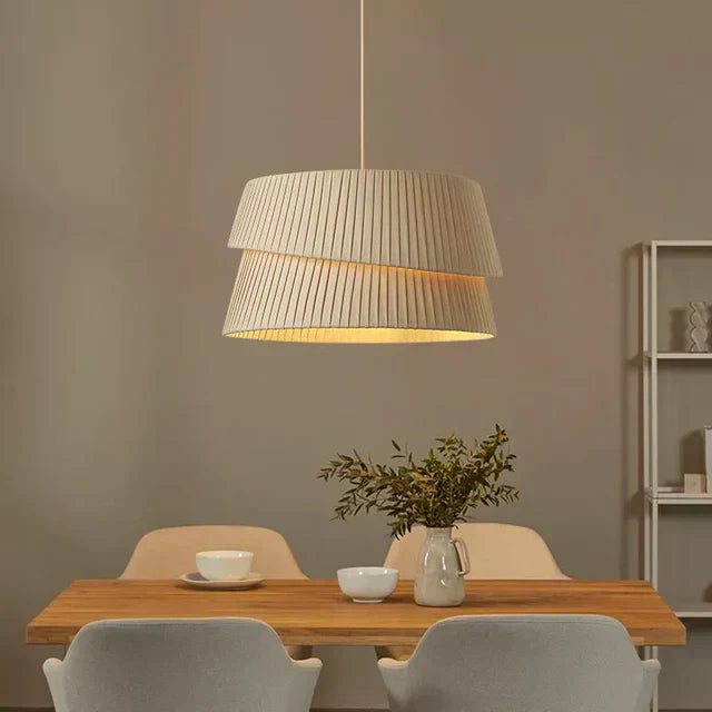Elegant Linen Pendant Light - BritishElegance