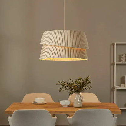 Elegant Linen Pendant Light - BritishElegance