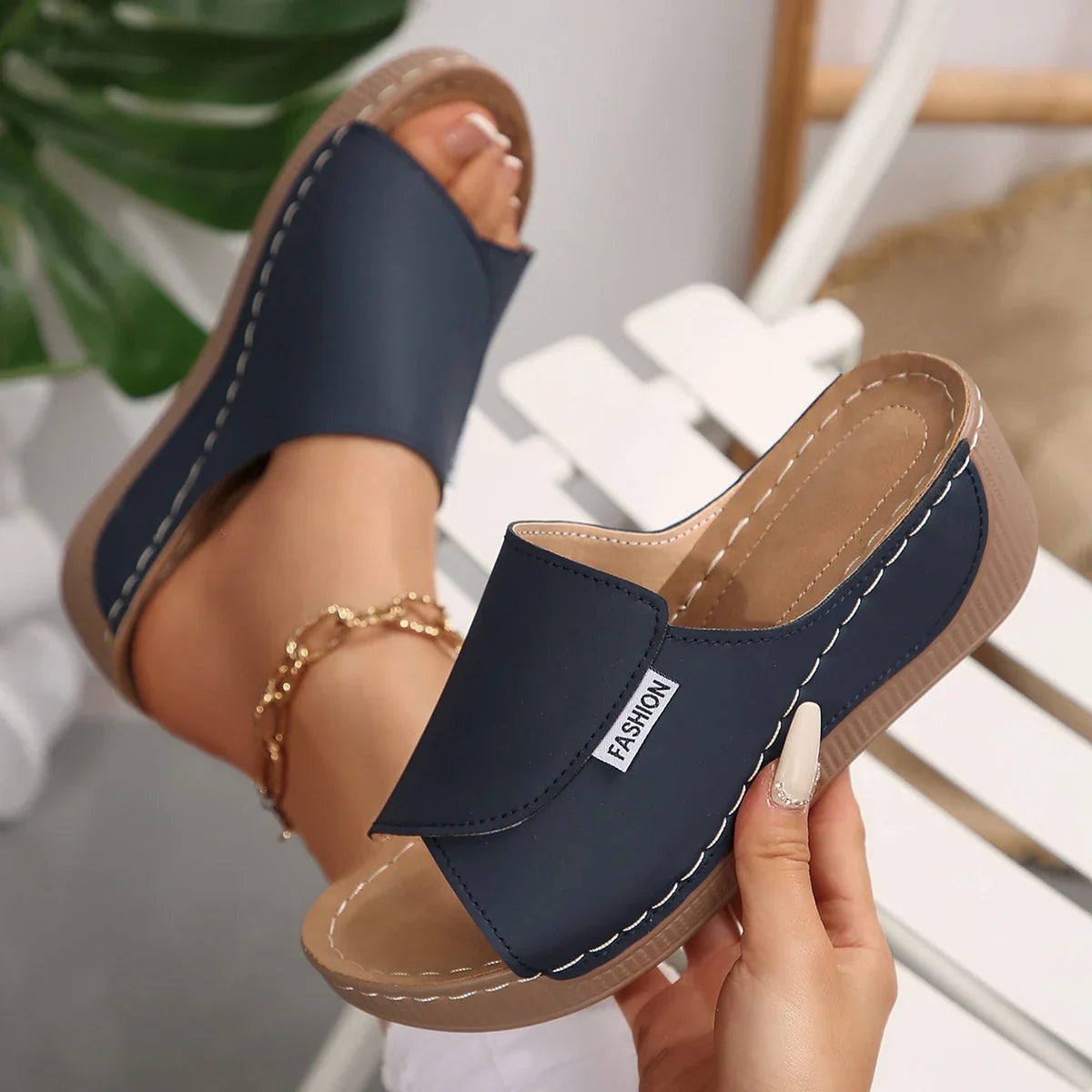 Comfortable High Heel Slippers