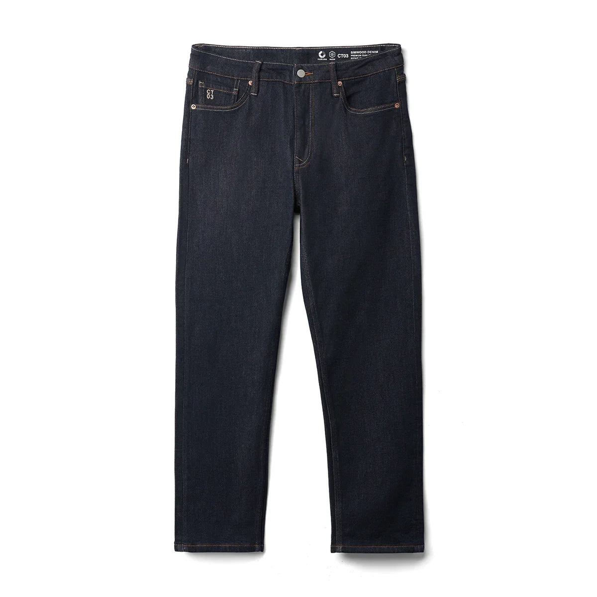 Durable Dark Wash Men's Jeans - Classic Regular Fit