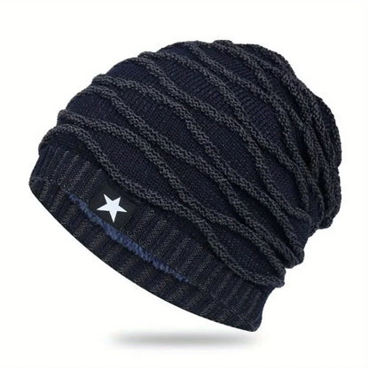 Warm Fuzzy Slouch Beanie for Men Women