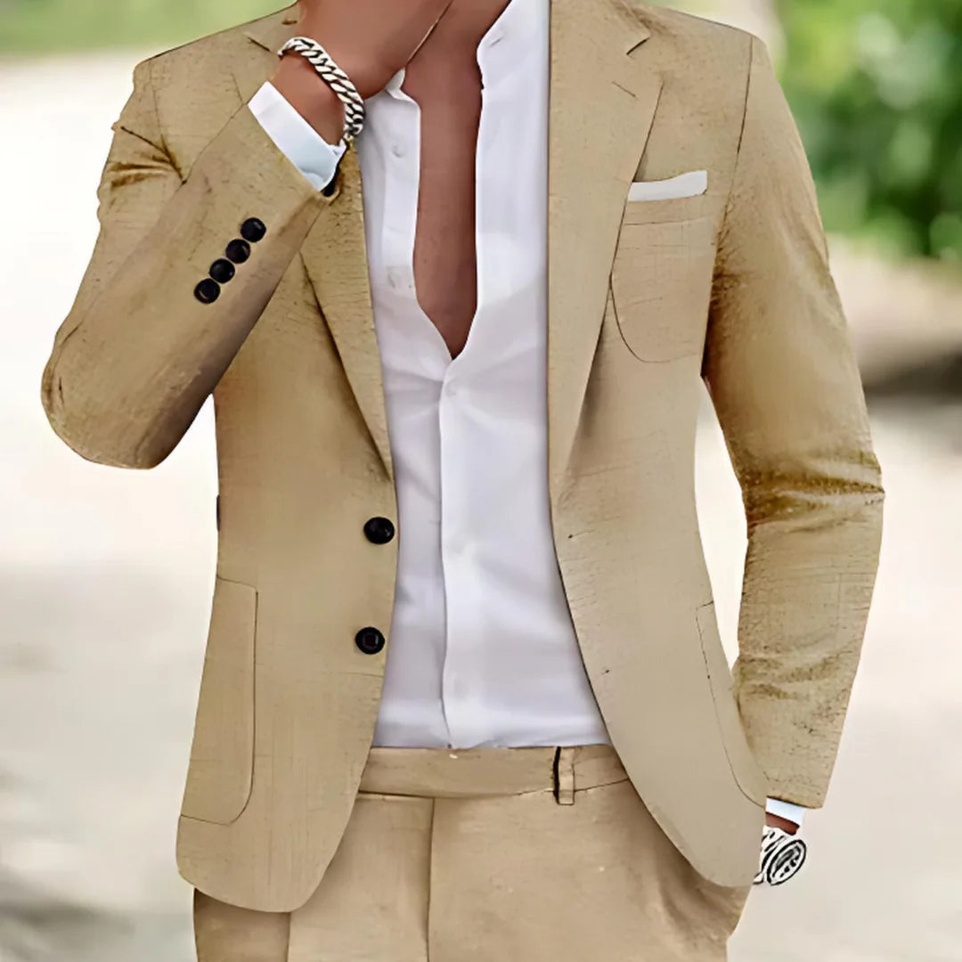 Classic Fit Men's Slim Line Blazer Jacket - BritishElegance