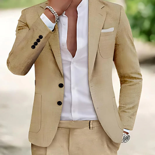 Classic Fit Men's Slim Line Blazer Jacket - BritishElegance