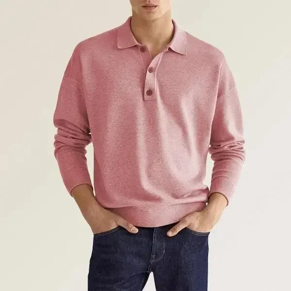 Classic Fit Men's Polo Shirt – Regular Fit Crew Neck Top