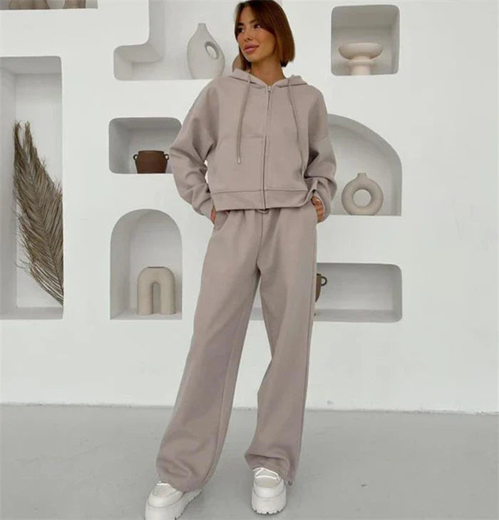 Ladies' Fleece Tracksuit Set