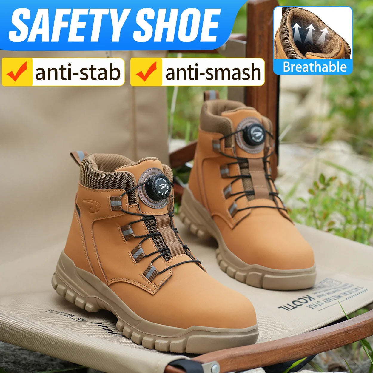 Waterproof Steel Toe Safety Boots