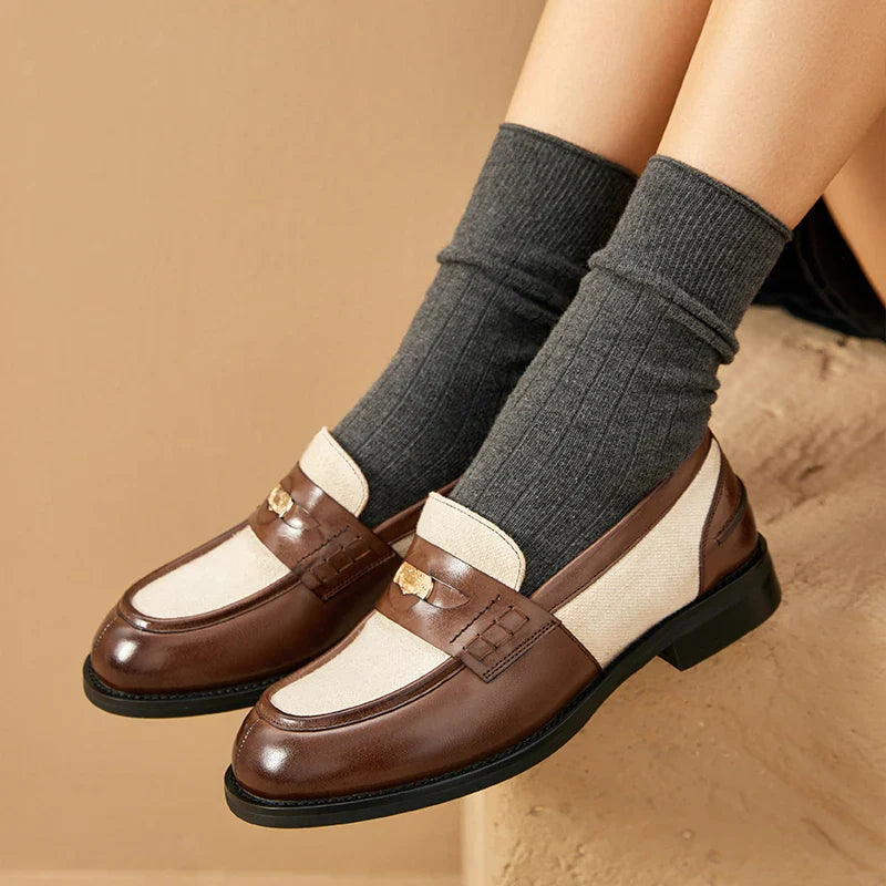 Women's Comfortable Cat Loafers Shoes - BritishElegance