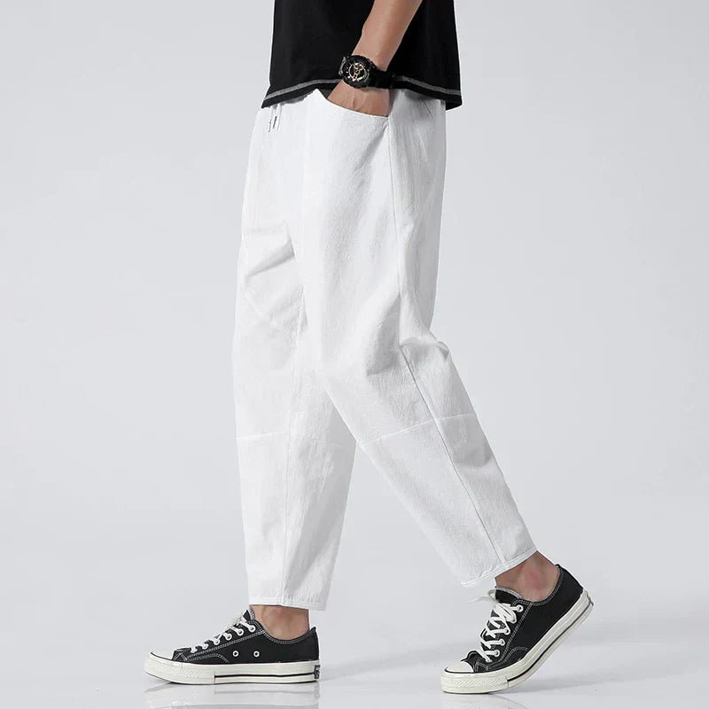 Men's Casual Loose Fit Trousers