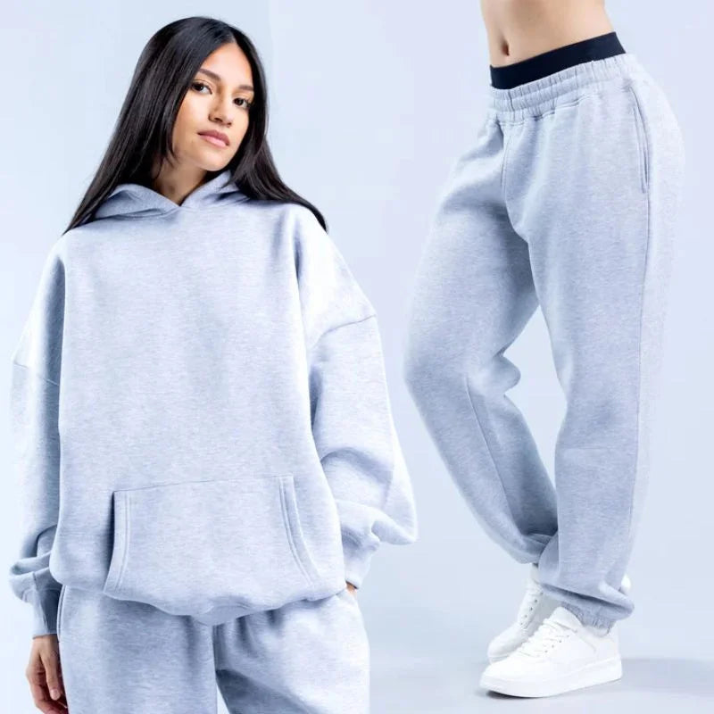 Comfortable Loose Fit Women's Jogger Pants - BritishElegance