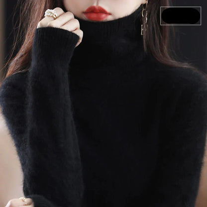 Luxury Soft Cashmere Crew Neck Winter Sweater