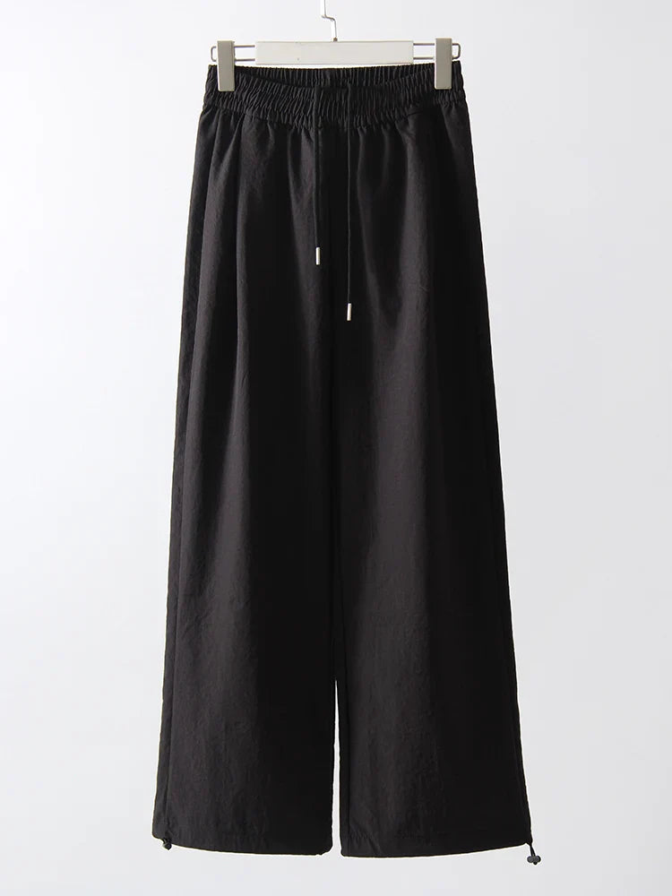 Comfortable High Waist White Jogger Pants