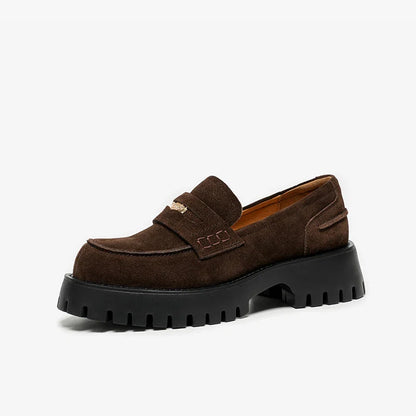 Classic Brown Suede Ankle Moccasin Boots