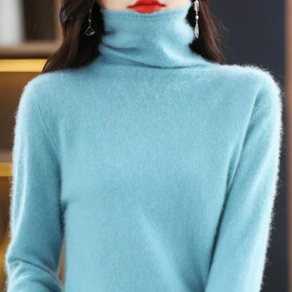 Soft Merino Wool Women's Crew Neck Sweater