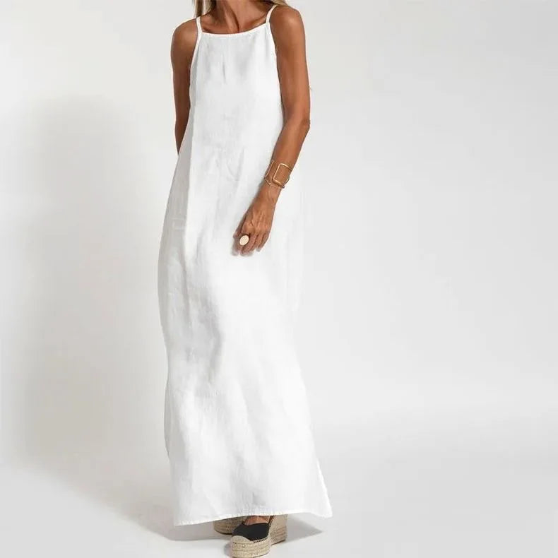 Chic Dress with High Slits