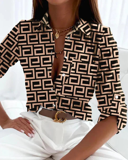 Stylish Stripe Women's Summer Top