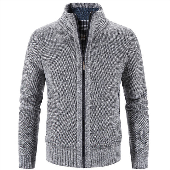 Cotton Knit Fleece Jacket - Enrich