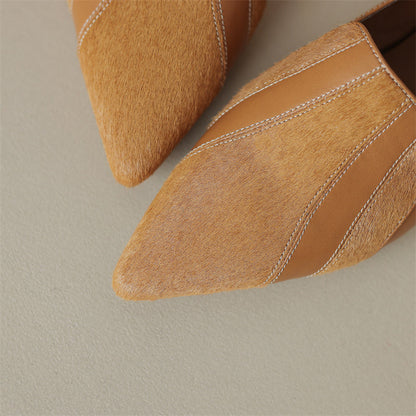 Klara Genuine Leather Flats