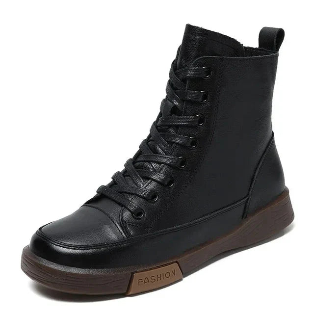 Classic Leather Ankle Boots