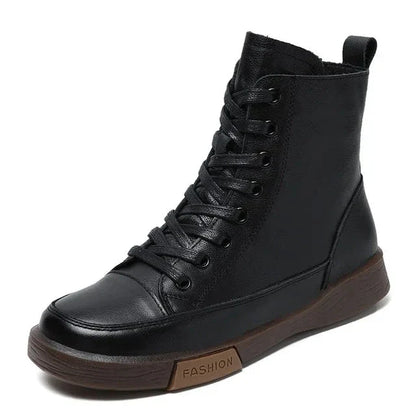 Classic Leather Ankle Boots