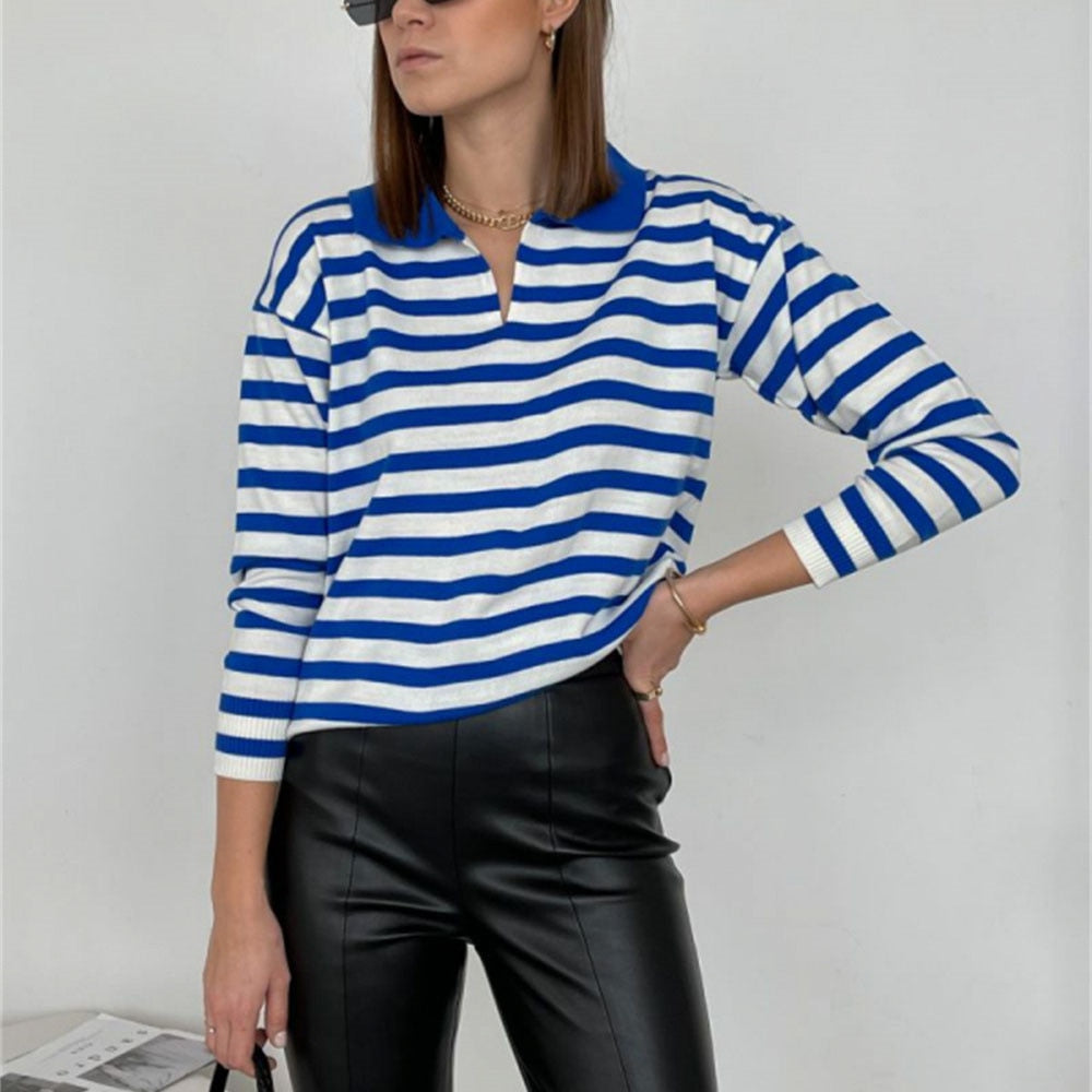 Cozy Oversized Crew Neck Winter Sweater - BritishElegance