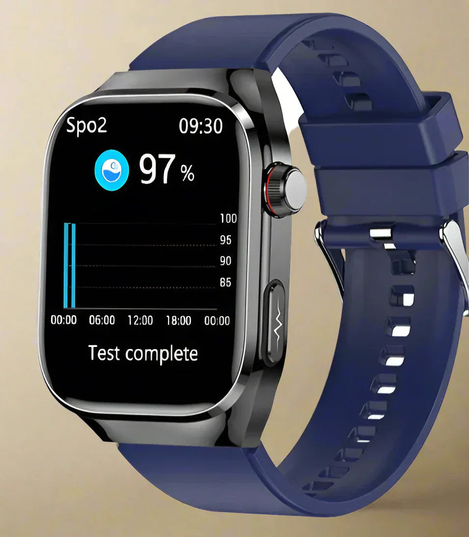 Smart Health Watch with Bluetooth ECG Blood Monitor