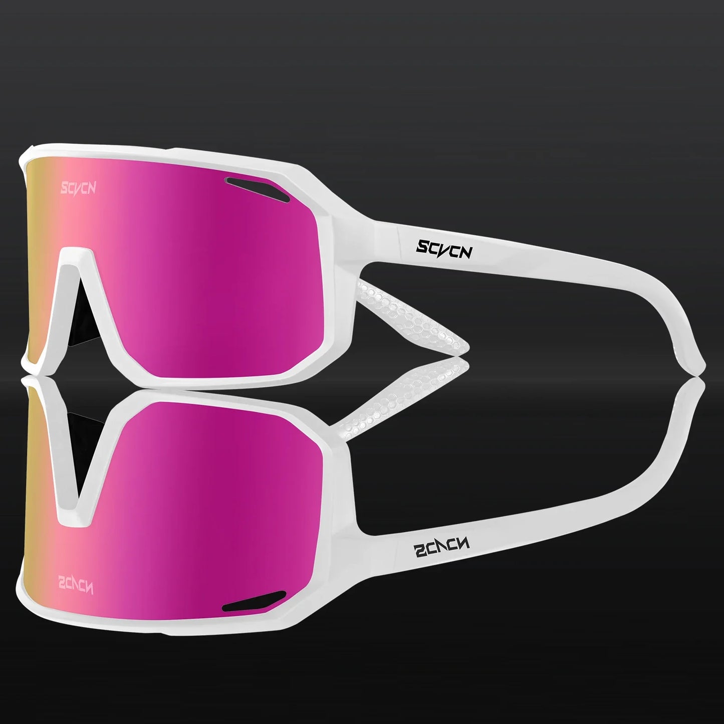 Men's Polarized Bike Sunglasses - Lightweight Athletic Shades