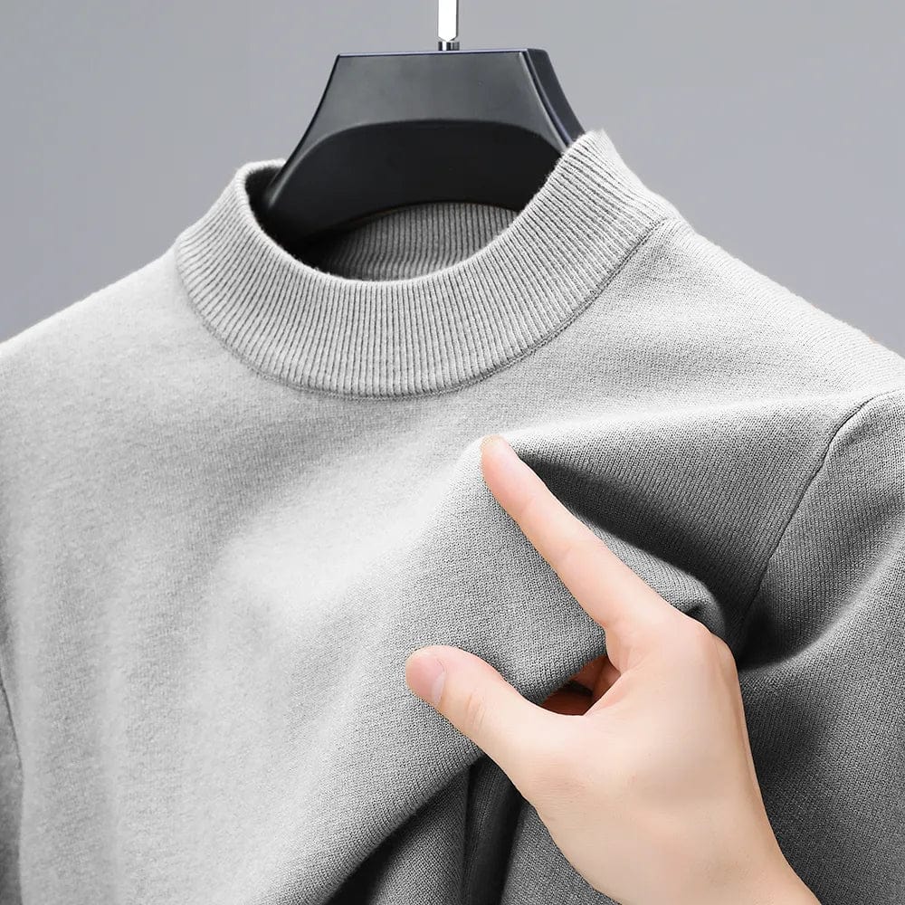 Classic Men's Pure Cashmere Crew Neck Sweater