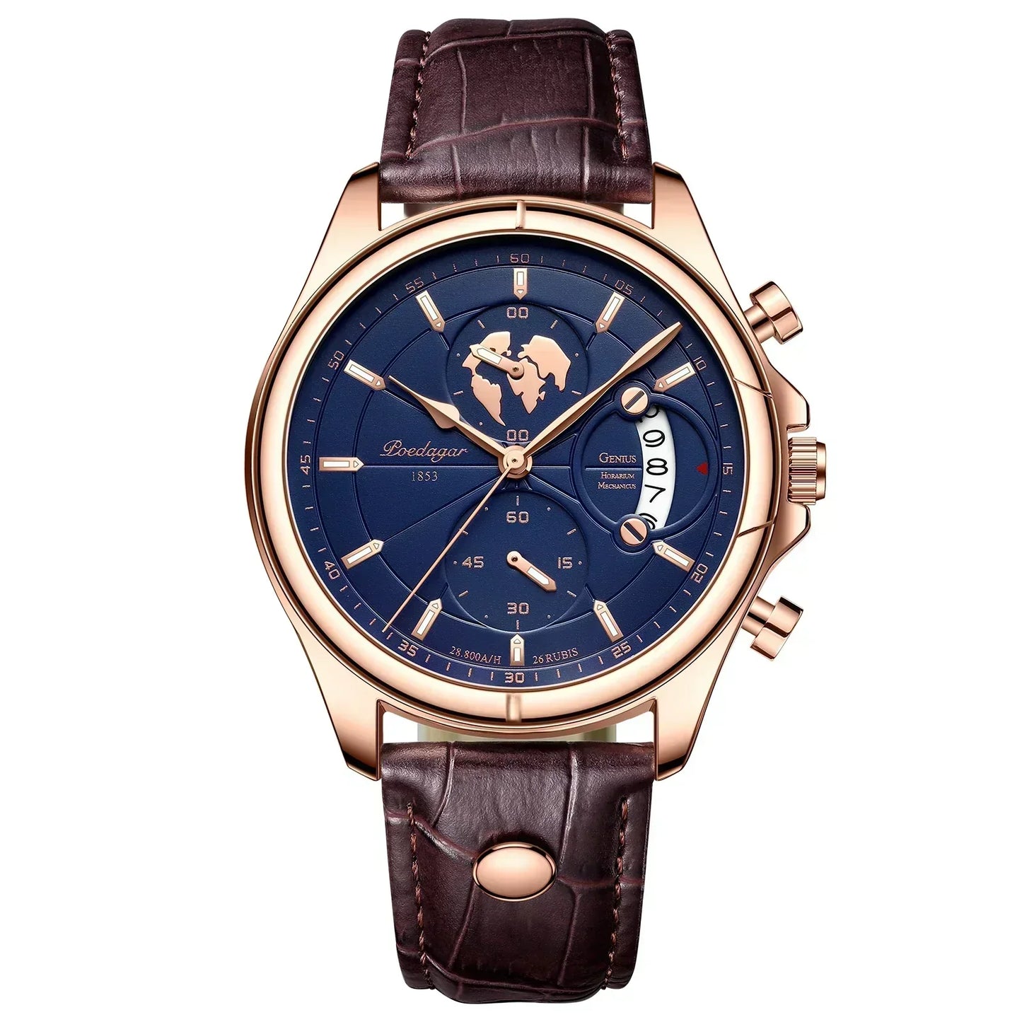 Stylish Leather Pet Watch - BritishElegance