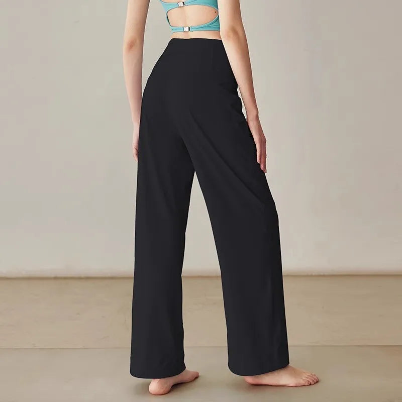 Comfortable Elastic Jogger Pants with Side Pockets