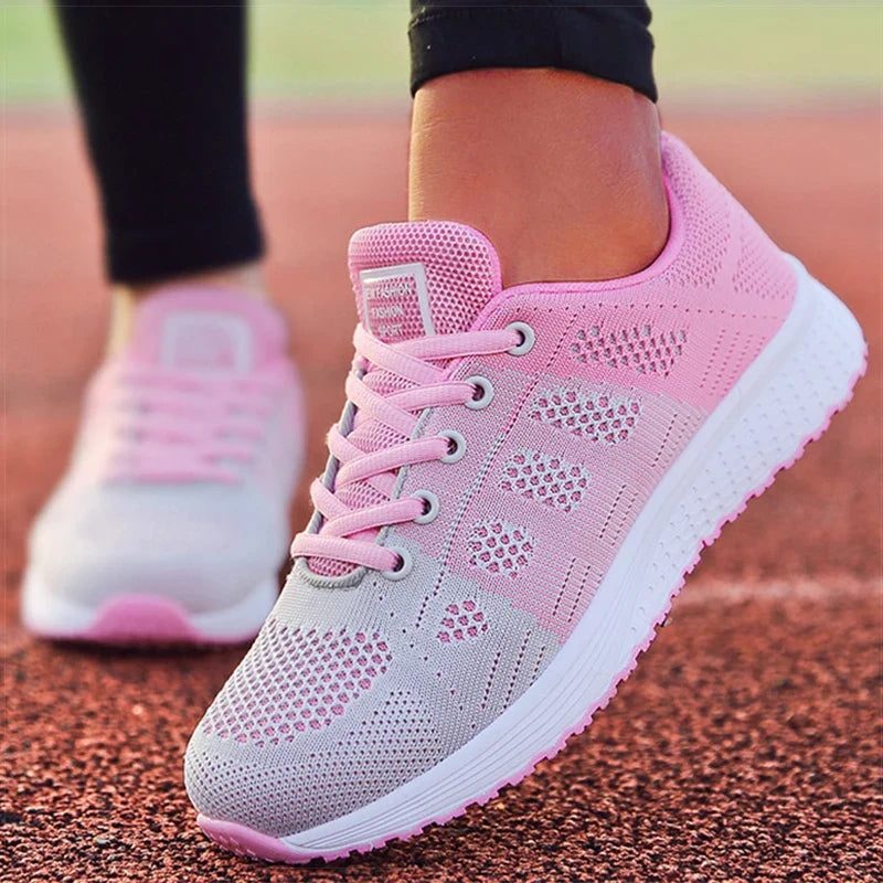Colorful Women's Fitness Running Shoes - BritishElegance