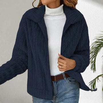 Warm Ribbed Winter Jacket