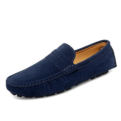 Comfortable Suede Leather Slip On Shoes