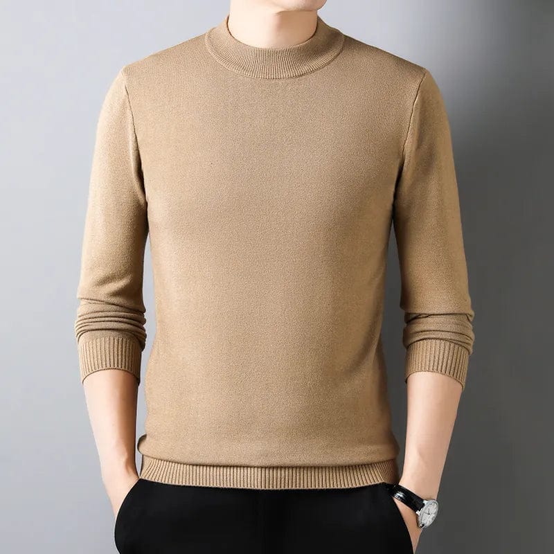 Classic Men's Pure Cashmere Crew Neck Sweater - BritishElegance