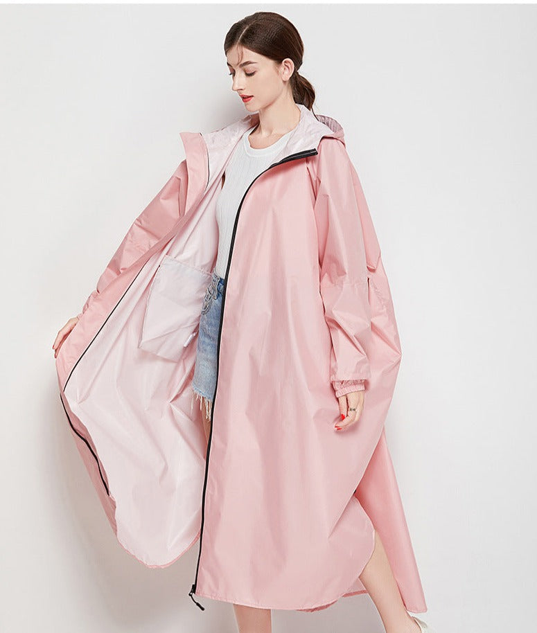 Waterproof Women's Hooded Winter Rain Coat - BritishElegance