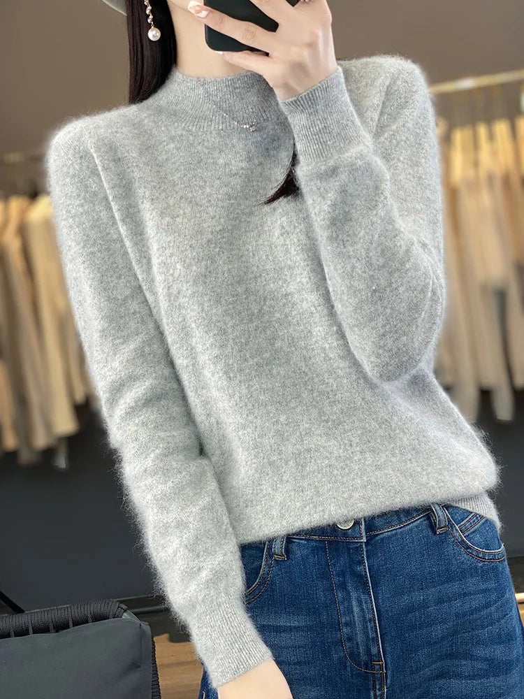 Luxurious Pure Cashmere Women's Sweater