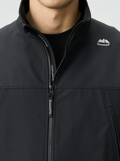 Mark – Black Bomber Jacket Men - Stylish Oversized | Outdoor Jacket