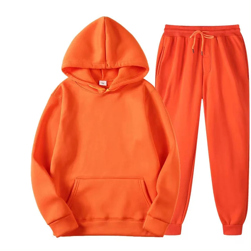 Cozy Women's Hooded Jogger Sweat Suit