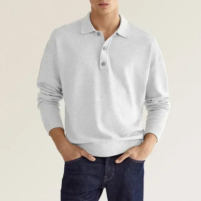 Classic Fit Men's Polo Shirt – Regular Fit Crew Neck Top